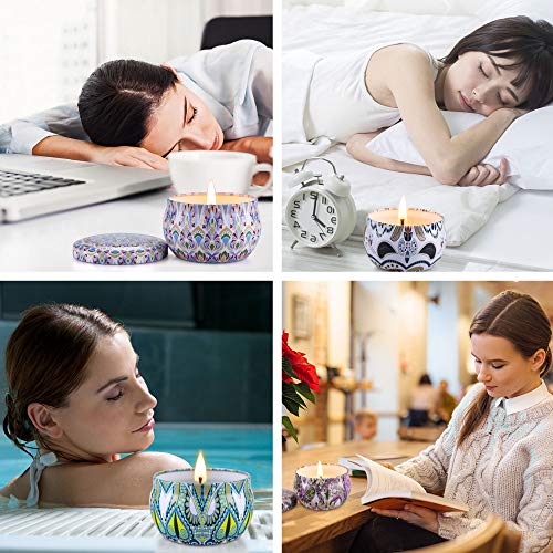 Scented Candles Gifts for Women,9 Pack Soy Candles for Home Scented, Aromatherapy Candles Gifts Sets for Birthday, Wedding, Christmas Women Sister Best Friends Couples