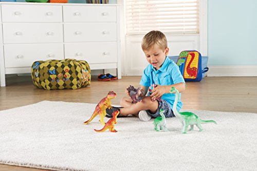 Learning Resources Jumbo Dinosaurs Mommas and Babies - 6 Pieces, Ages 3+ Dinosaurs for Toddlers, Dinosaurs Action Figure Toys, Kids' Play Dinosaur and Prehistoric Creature Figures