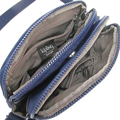 Kipling Keefe Crossbody Bag (Ink Blue Tonal)