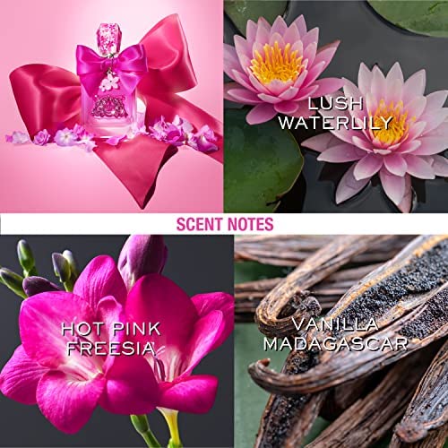 Women's Perfume by Juicy Couture, Viva La Juicy Petals Please, Eau De Parfum EDP Spray, 3.4 Fl Oz