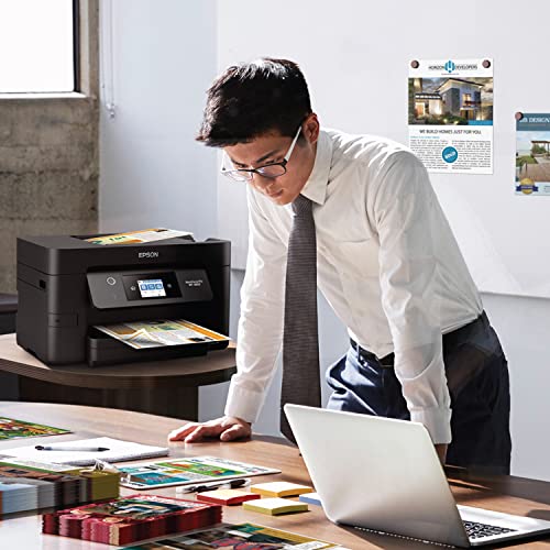 Epson Workforce Pro WF-3823 Wireless All-in-One Printer with Auto 2-Sided Printing, 35-Page ADF, 250-Sheet Paper Tray and 2.7' Color Touchscreen
