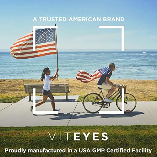 Viteyes AREDS 2 Classic Macular Health Formula Softgels, Eye Health Vitamin to Support Macular Health, Lower Zinc, Eye Vitamins, Macular Vitamins, Beta-Carotene Free, 180 Softgels