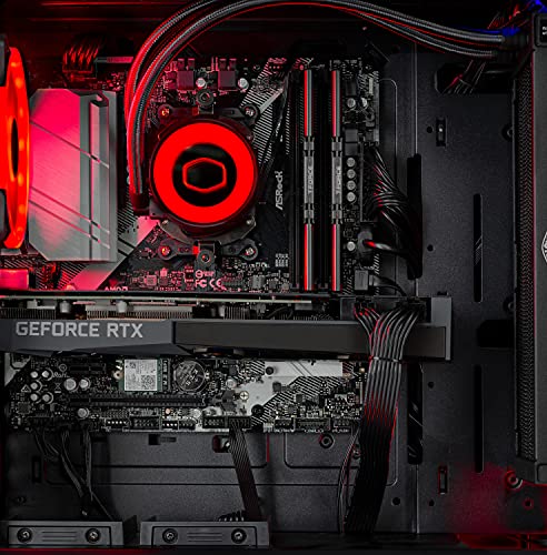 Skytech Chronos Gaming PC Desktop - AMD Ryzen 7 3700X 3.6GHz, RTX 3080 10GB GDDR6X, 16GB DDR4 3200, 1TB SSD, 750W Gold PSU, 240MM AIO, AC WiFi, Windows 10 Home 64-bit, Black