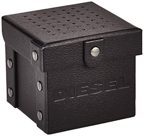 Diesel Men's 59mm Mega Chief Quartz Stainless Steel Chronograph Watch, Color: Black (Model: DZ4283)