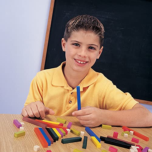 Learning Resources Cuisenaire Rods Small Group Set: 155 Piece Plastic Set, Multi-color