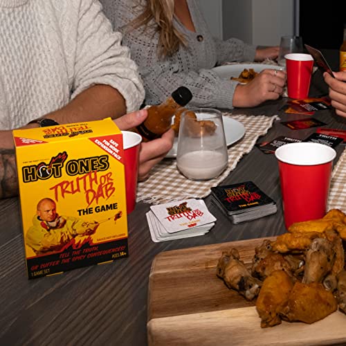 Hot Ones Truth Or Dab The Game - Safe for Work Expansion Pack - No Sauce Included (Ages 14+)