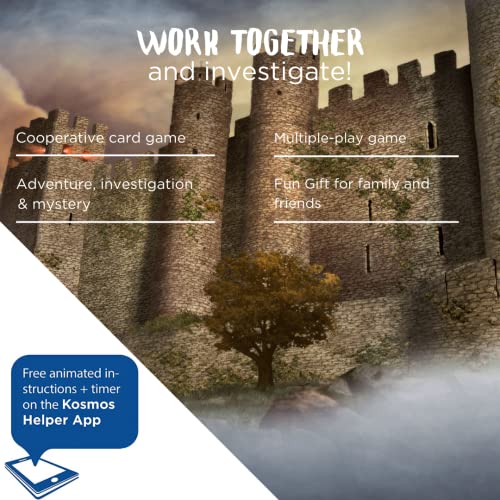 Adventure Games: The Dungeon - A Kosmos Game from Thames and Kosmos | Collaborative, Replayable Storytelling Gaming Experience for 2 To 4 Players Ages 12+