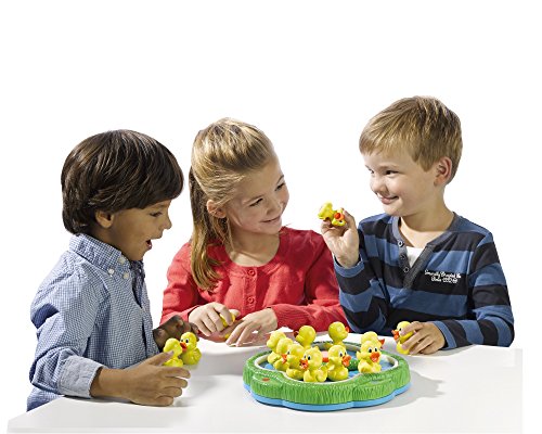 Pressman Lucky Ducks -- The Memory and Matching Game that Moves, 5'