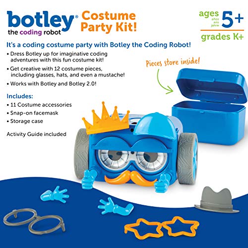 Learning Resources Botley The Coding Robot Costume Party Kit, Accessory Pack, Botley Not Included, Ages 5+, Multi