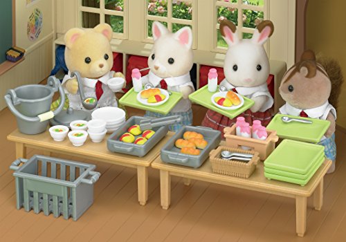 Calico Critters School Lunch Set, 3 inches