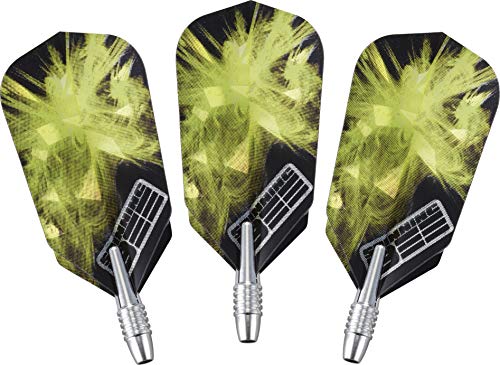 Viper Spinning Bee Soft Tip Darts with Casemaster Storage/Travel Case, Green, 16 Grams