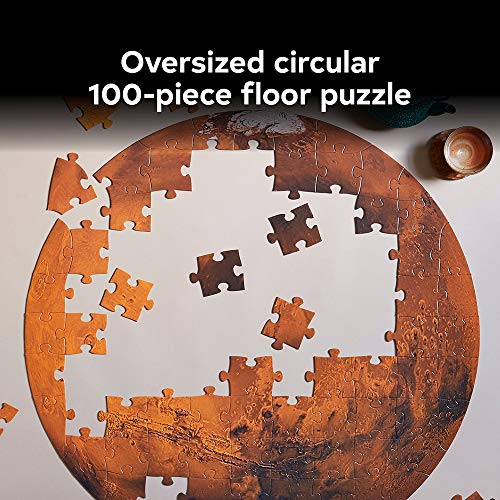 Chronicle Books Mars 100 Piece Puzzle: Featuring Photography from The Archives of NASA (Shaped Space Puzzle, Photography Puzzles, NASA Puzzle, Solar System Puzzle)