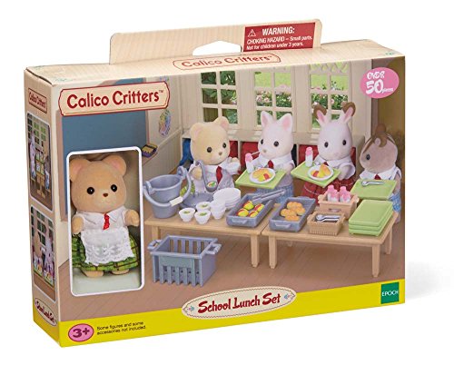 Calico Critters School Lunch Set, 3 inches