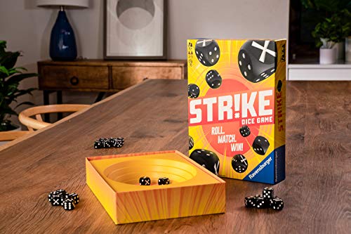 Ravensburger Strike - Classic Dice Game for Kids and Adults - Roll. Match. Win!