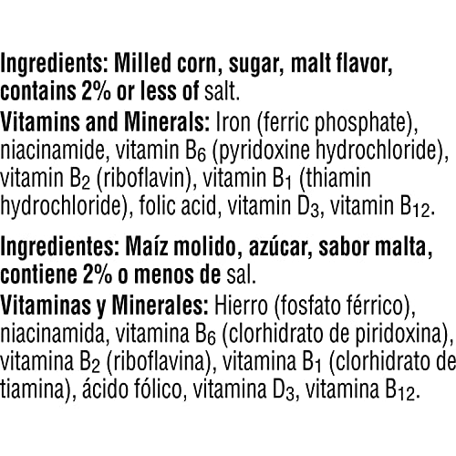 Frosted Flakes Breakfast Cereal, 8 Vitamins and Minerals, Kids Snacks, Large Size, Original, 10.8lb Case (10 Boxes)