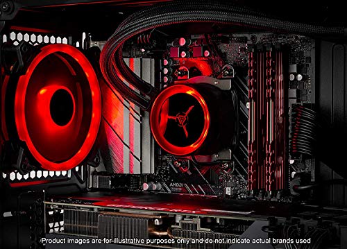 Skytech Chronos Gaming PC Desktop - AMD Ryzen 9 3900X, RTX 3080 10GB, 16GB DDR4, 1TB Gen4 SSD, 360mm AIO, 850W, Black