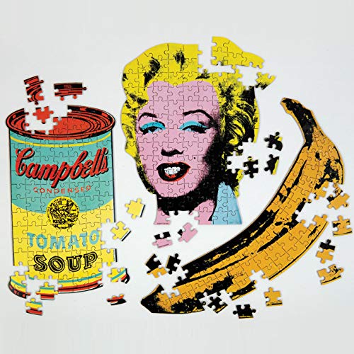Andy Warhol Mini Shaped Puzzle Campbell's Soup