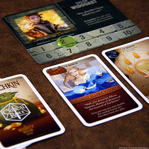 USAOPOLY Munchkin: Critical Role Card Game | Munchkin Game Featuring Critical Role Mighty Nein Campaign | Officially Licensed Critical Role Card Game | Familiar Members, Characters and Guests