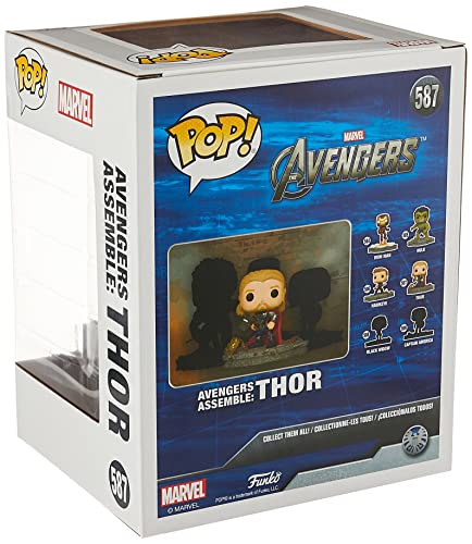 Funko Pop! Deluxe Marvel: Avengers Assemble Series - Thor, Amazon Exclusive, Figure 4 of 6