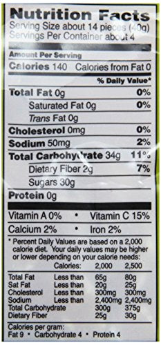 Trader Joe's Dried Fruit Soft and Juicy Mandarins 6 Oz, (Pack of 3)