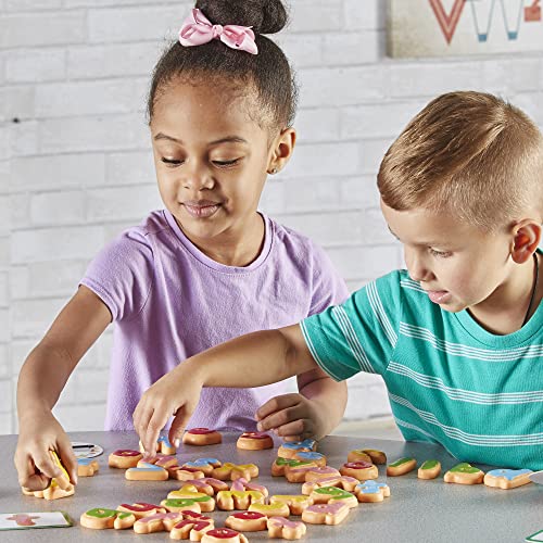 Learning Resources Goodie Games ABC Cookies - 4 Games in 1, Ages 3+ Toddler Learning Toys, ABC Games for Toddlers, Preschool Games, Alphabet Learning Games, Math for Preschoolers