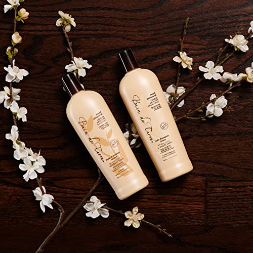 Bain de Terre Long and Healthy Conditioner | Sweet Almond Oil | Long and Growing Hair | Argan and Monoi Oils | Paraben Free | 13.5 Fl Oz