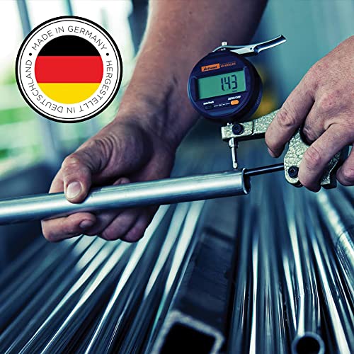KandM König and Meyer 21090.500.55 Tripod Microphone Stand | Adjustable Telescoping 2-Piece Boom Arm | Professional Grade | Heavy Duty with Folding Leg Base | German Made Black