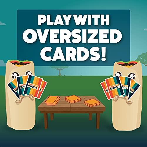 Throw Throw Burrito by Exploding Kittens: Extreme Outdoor Edition - A Dodgeball Card Game - Family-Friendly Party Card Games for Adults, Teens and Kids