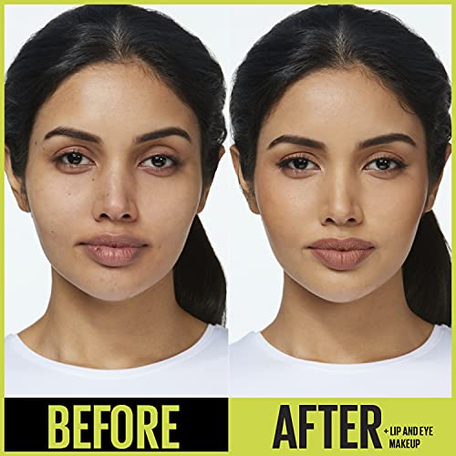 Maybelline Super Stay Full Coverage Liquid Foundation Active Wear Makeup, Up to 30Hr Wear, Transfer, Sweat and Water Resistant, Matte Finish, Golden, 1 Count