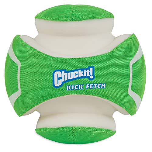 ChuckIt! Kick Fetch Dog Toy Ball, Glow In The Dark, Small
