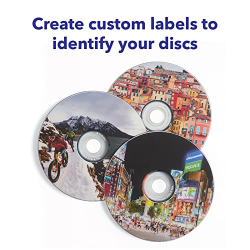 Verbatim DVD-R 4.7GB 16X White Inkjet Printable with Branded Hub, 50-Disc