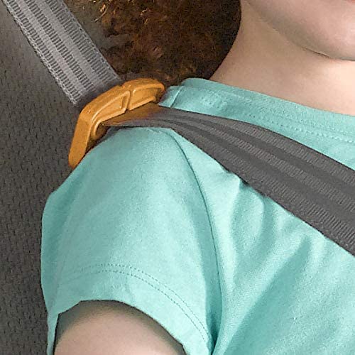 Chicco GoFit Plus Backless Booster Car Seat with Quick-Release Latch, Travel Booster Seat for Car, Portable Car Booster Seat for Children 40-110 lbs. | Stream/Blue