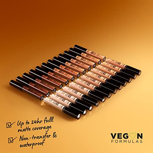 NYX PROFESSIONAL MAKEUP Can't Stop Won't Stop Contour Concealer, 24h Full Coverage Matte Finish - Golden
