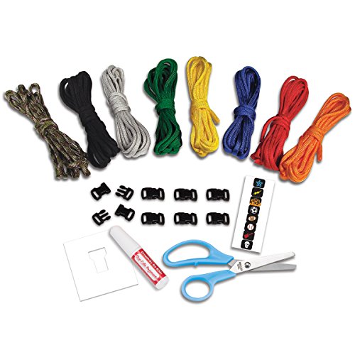 Creativity for Kids Make Your Own Paracord Wristbands - Makes 8 Bracelets