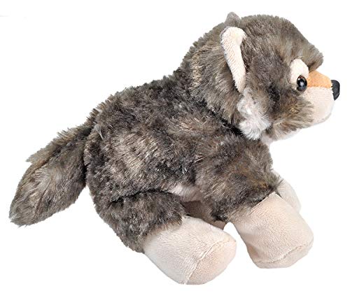 Wild Republic Wolf Plush, Stuffed Animal, Plush Toy, Gifts for Kids, Hug’Ems 7'