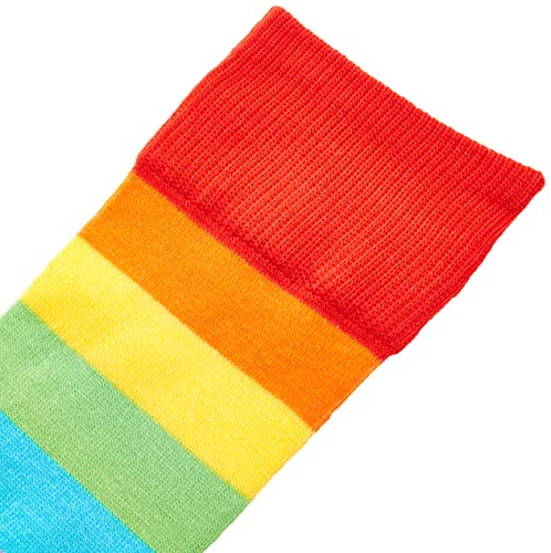 Leg Avenue Women's Rainbow Thigh Highs Socks, One Size