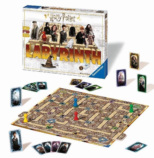 Ravensburger Harry Potter Labyrinth Family Board Game for Kids and Adults Age 7 and Up - So Easy to Learn and Play with Great Replay Value