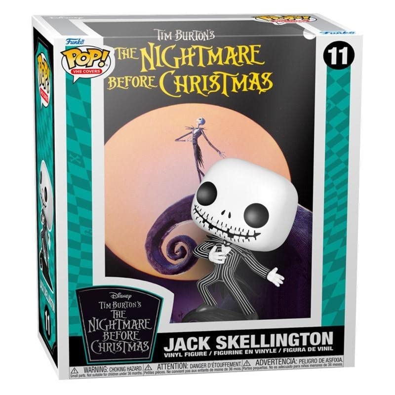 Funko Pop! VHS Cover: Disney - The Nightmare Before Christmas (Amazon Exclusive), Multicolor, 63271