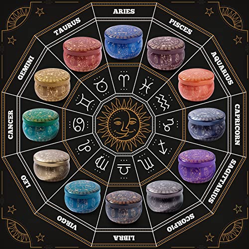 Scented Candles Gifts for Women, 12 Pack Soy Wax Candles for Home Scented Candles Bulk, Aromatherapy Candles Gift Basket for Women Her Mom Sister Best Friend Unique Gifts Happy Birthday