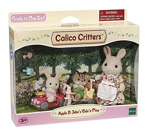 Calico Critters Apple and Jake's Ride n Play