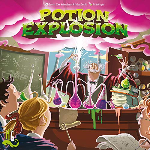 Horrible Games: Potion Explosion 2nd Edition, Expansion, Now with a Plastic Dispenser, Durable Plastic, 2 to 4 Players, 30 to 45 Minute Play Time, For Ages 14 and up