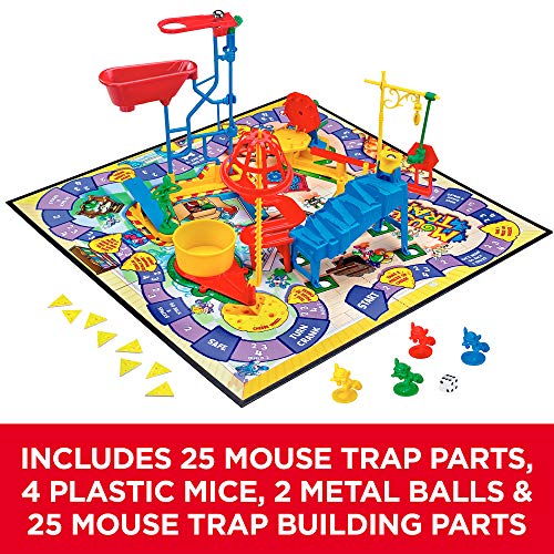 Hasbro Gaming Mouse Trap Board Game for Kids Ages 6 and Up (Amazon Exclusive)