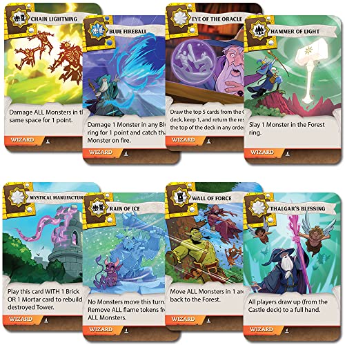 Fireside Games The Wizard’s Tower ⎸Castle Panic Expansion ⎸Board Game for Adults and Family ⎸Cooperative Board Game ⎸Ages 8+ ⎸for 1 to 6 Players