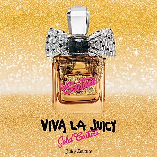 Women's Perfume by Juicy Couture, Viva La Juicy Gold, Eau De Parfum EDP Spray, 3.4 Fl Oz