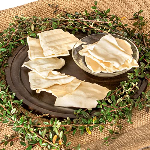 Pet Factory 100% Made in USA Beefhide Chips Dog Chew Treats - Natural Flavor, 8 oz