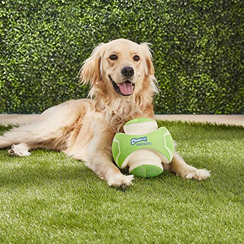 ChuckIt! Kick Fetch Dog Toy Ball, Glow In The Dark, Small
