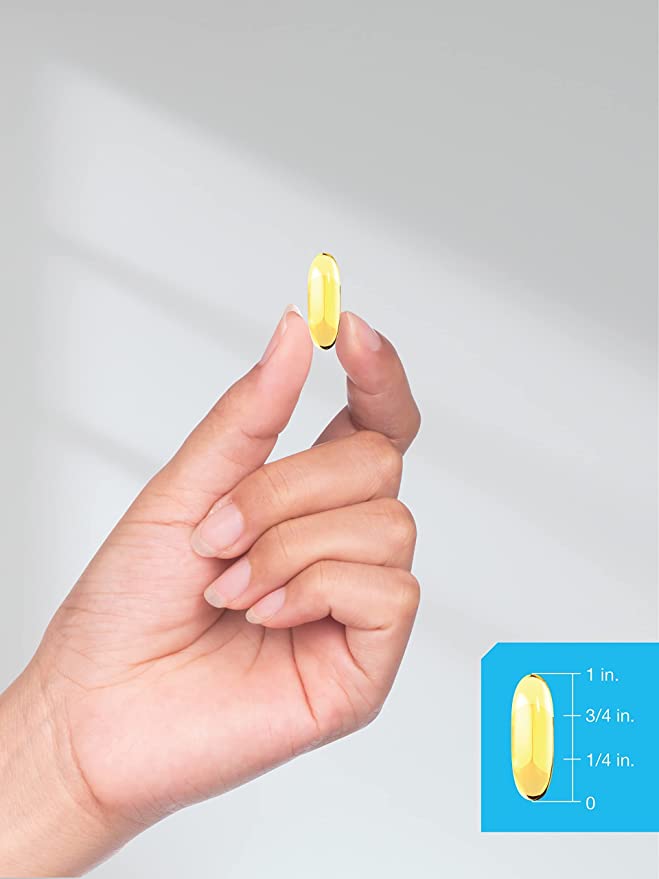 Triple Omega 3-6-9 240 Softgels | from Fish, Flaxseed, Borage Oils | Non-GMO and Gluten Free | by Horbaach