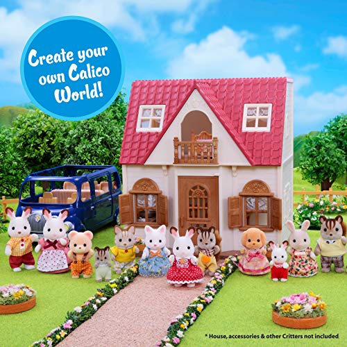 Calico Critters Maple Cat Family, Dolls, Dollhouse Figures, Collectible Toys