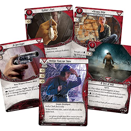 Arkham Horror The Card Game Stella Clark Starter Deck | Horror Game | Mystery Game | Cooperative Card Game | Ages 14+ | 1-2 Players | Average Playtime 1-2 Hours | Made by Fantasy Flight Games