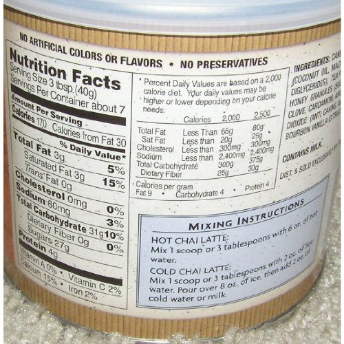 Trader Joe's Spicy Chai Latte, 10 ounces (Pack of 6)